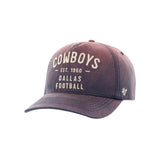 Dallas Cowboys Navy Dusted Laramie Hitch Adjustable Hat - '47 - 