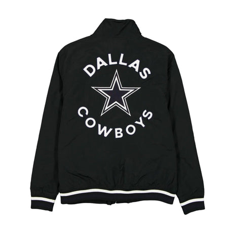 Dallas Cowboys Throwback Nylon Black Jacket - New Era - 230580111201