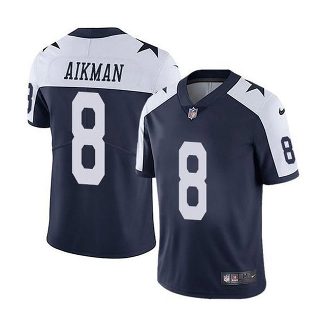 Dallas Cowboys Troy Aikman Navy Blue Alternate Retired Player Limited Jersey - Nike - 23930311201