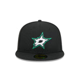 Dallas Stars Team Black 59FIFTY Fitted Hat - New Era - 23500532801