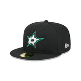 Dallas Stars Team Black 59FIFTY Fitted Hat - New Era - 23500532801