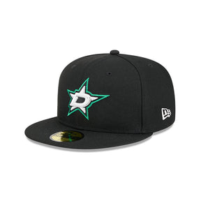 Dallas Stars Team Black 59FIFTY Fitted Hat - New Era - 23500532801