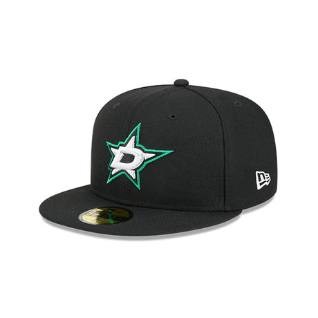 Dallas Stars Team Black 59FIFTY Fitted Hat - New Era - 23500532801