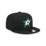 Dallas Stars Team Black 59FIFTY Fitted Hat - New Era - 23500532801