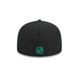 Dallas Stars Team Black 59FIFTY Fitted Hat - New Era - 23500532801