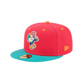 Delmarva Shorebirds Copa de la Diversión Red 59FIFTY Fitted Hat - New Era - 230403418202