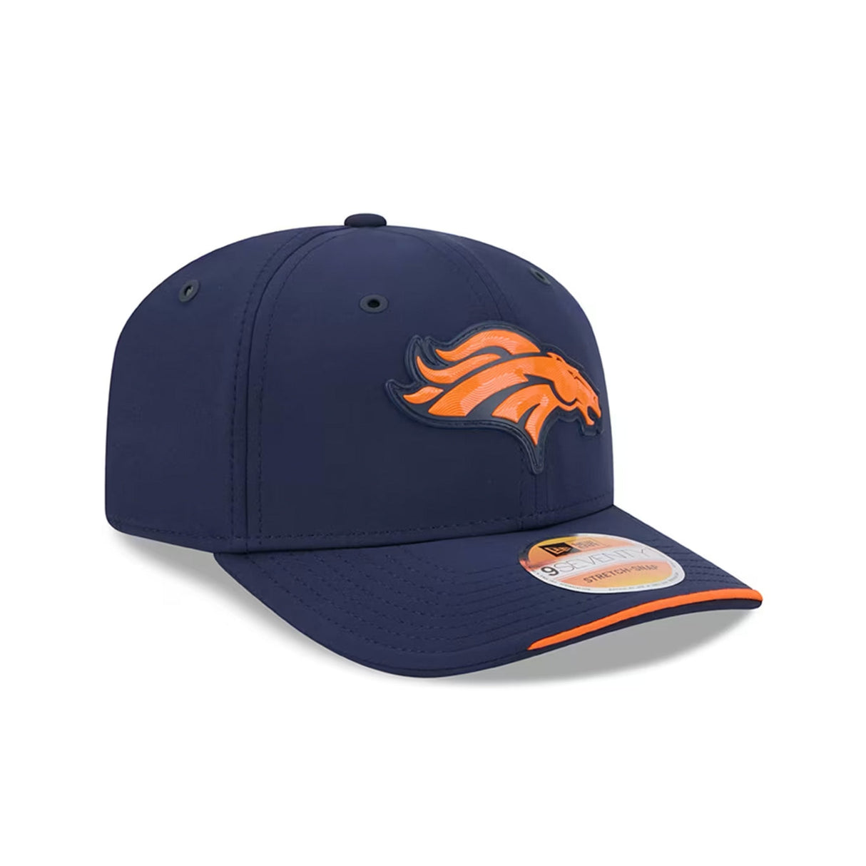 Denver Broncos 2026 NFL Sideline Collection Navy 9SEVENTY Stretch-Snap Hat - New Era - 23850510505