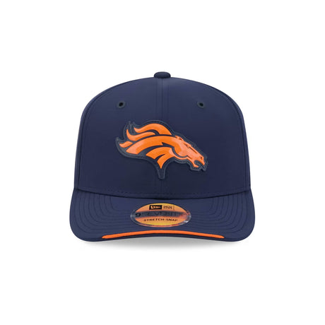 Denver Broncos 2026 NFL Sideline Collection Navy 9SEVENTY Stretch-Snap Hat - New Era - 23850510505
