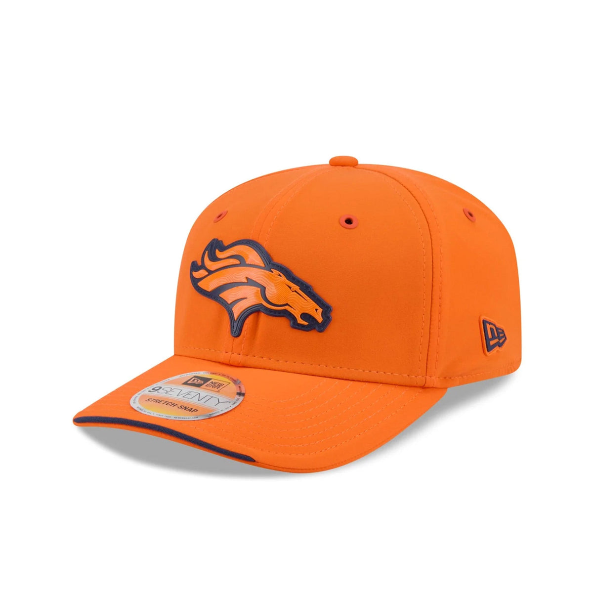 Denver Broncos 2026 Sideline Orange 9SEVENTY Stretch-Snap Adjustable Hat - New Era - 23850510501