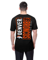 Denver Broncos Black New Era 2 - Hit Boxy T-Shirt - New Era - 