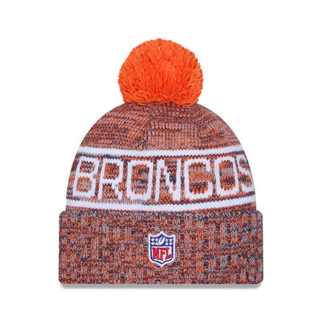 Denver Broncos Knit Pom Beanie - New Era - 