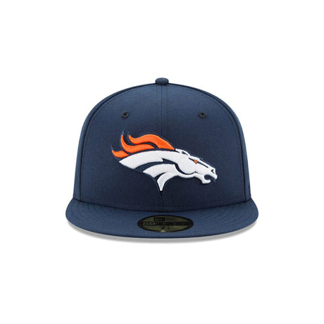 Denver Broncos Navy 59FIFTY Fitted Hat - New Era - 23140310501