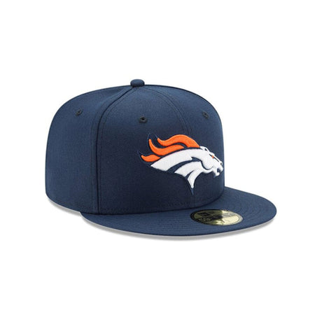 Denver Broncos Navy 59FIFTY Fitted Hat - New Era - 23140310501