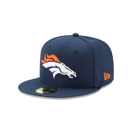 Denver Broncos Navy 59FIFTY Fitted Hat - New Era - 23140310501