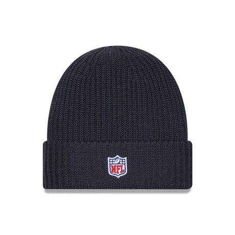 Denver Broncos Navy Cuffed Knit Beanie - New Era - 