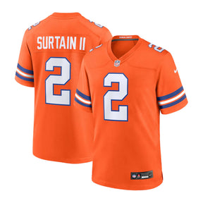 Denver Broncos Patrick Surtain II 2 Orange Nike Game Player Jersey - Nike - 2304401105125