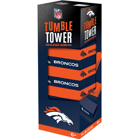 Denver Broncos Tumble Tower - MasterPieces Puzzle Company INC - 705988017230