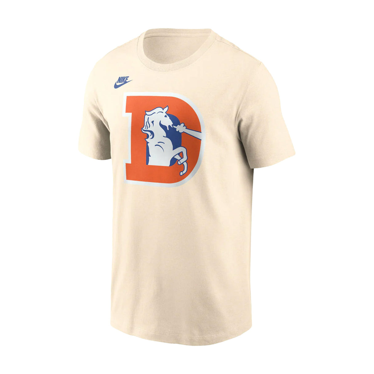 Denver Broncos Vintage - Style Prime Logo Beige T-Shirt - Nike - 23160110501