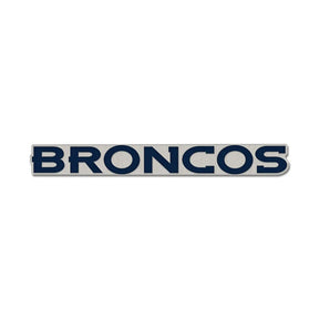 Denver Broncos Wordmark Collector Enamel Pin - Wincraft - 3236011052