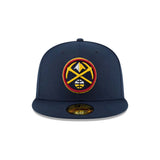 Denver Nuggets Team Navy 59FIFTY Fitted Hat - New Era - 23440122001