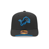 Detroit Lions 2026 NFL Sideline Collection Black 9SEVENTY Stretch-Snap Hat - New Era - 23850511907