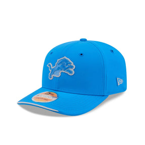 Detroit Lions 2026 Sideline Honolulu Blue 9SEVENTY Stretch-Snap Adjustable Hat - New Era - 23850511901