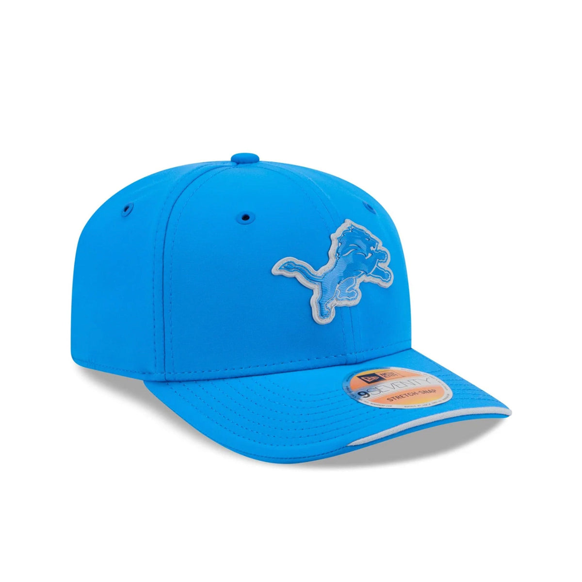 Detroit Lions 2026 Sideline Honolulu Blue 9SEVENTY Stretch-Snap Adjustable Hat - New Era - 23850511901