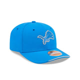 Detroit Lions 2026 Sideline Honolulu Blue 9SEVENTY Stretch-Snap Adjustable Hat - New Era - 23850511901