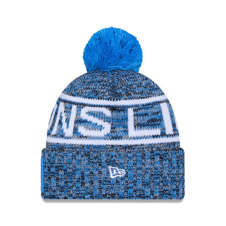 Detroit Lions Knit Pom Beanie - New Era - 