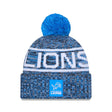 Detroit Lions Knit Pom Beanie - New Era - 