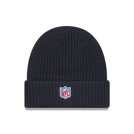 Detroit Lions Navy Cuffed Knit Beanie - New Era - 