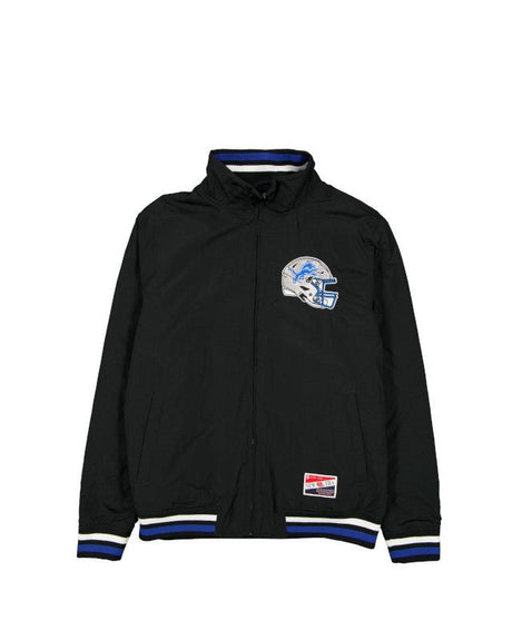 Detroit Lions Throwback Full - Zip Jacket – Black - New Era - 