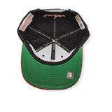 Detroit Pistons Core Basic HWC Black/Red Adjustable Snapback Hat - Mitchell & Ness - 