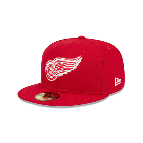 Detroit Redwings Team Red 59FIFTY Fitted Hat - New Era - 23500532401