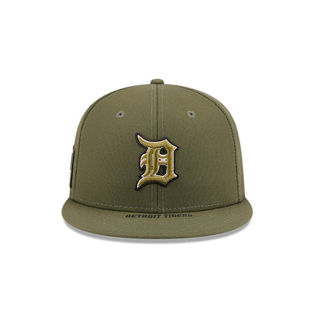 Detroit Tigers Armed Forces Day 59FIFTY Olive Green Fitted Hat - New Era - 37090242703