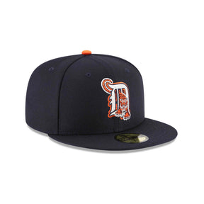 Detroit Tigers Throwback Logo 59FIFTY Fitted - Navy - New Era - 