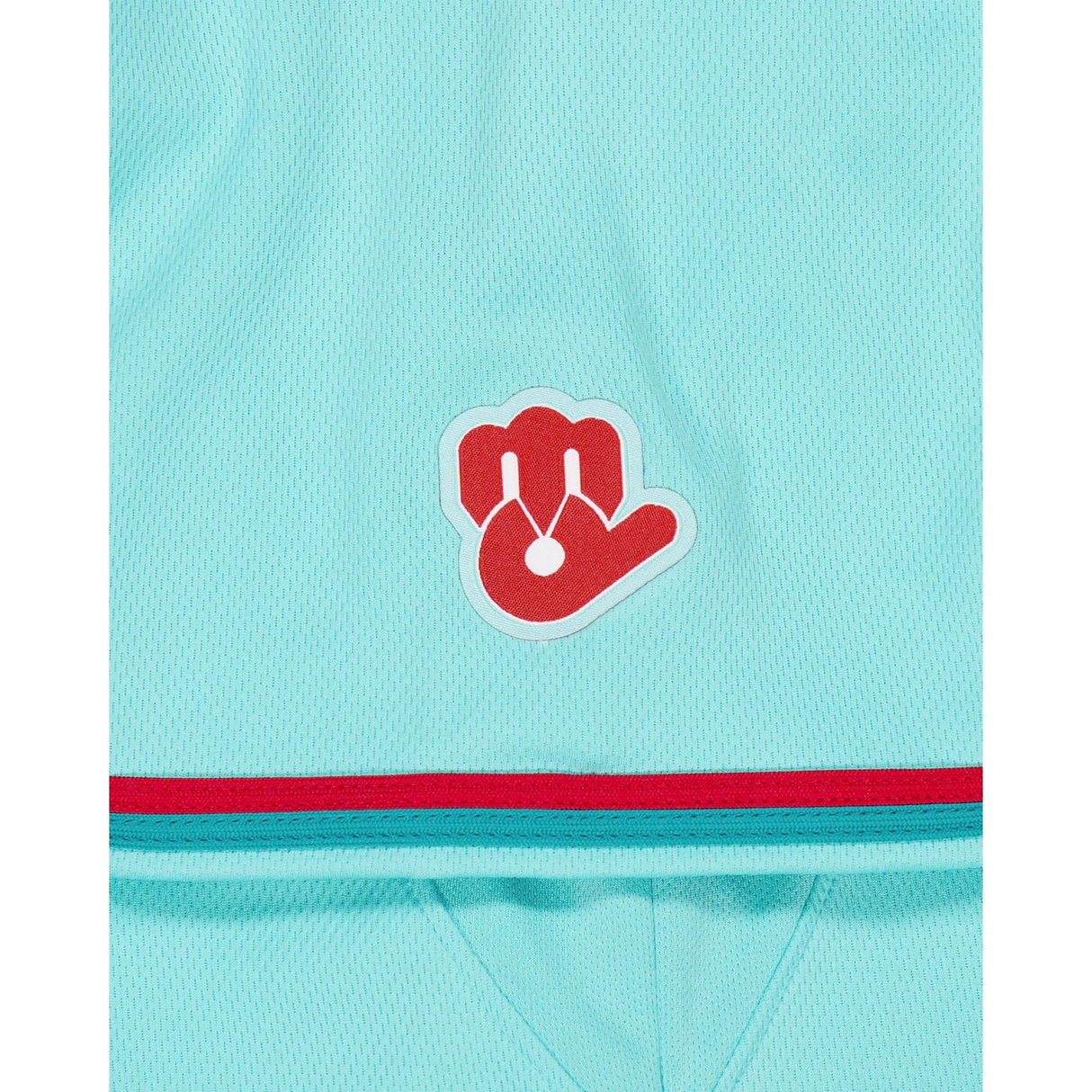 Diablos Rojos del México Aqua & Red New Era Alternate Baseball Jersey - New Era - 
