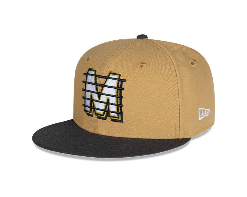 Diablos Rojos del México Beige & Gray New Era 59FIFTY Fitted Hat - New Era - 