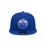 Edmonton Oilers Team Blue 59FIFTY Fitted Hat - New Era - 23500531901