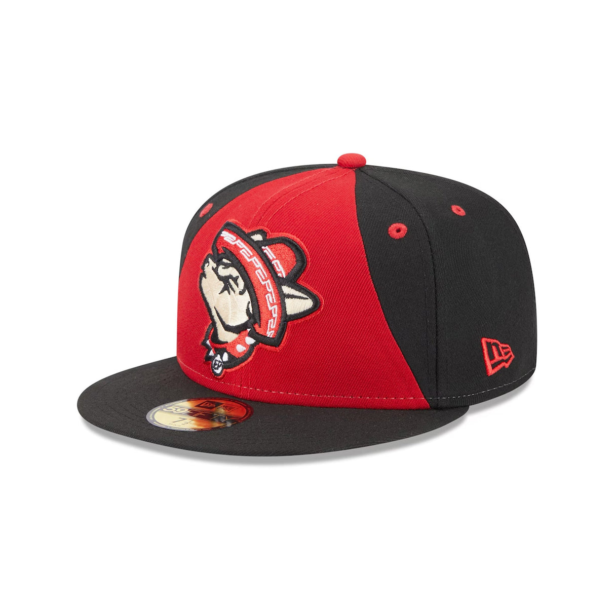 El Paso Chihuahuas Alternate Logo Red 59FIFTY Fitted Hat - New Era - 232605419334