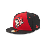 El Paso Chihuahuas Alternate Logo Red 59FIFTY Fitted Hat - New Era - 232605419334