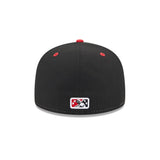 El Paso Chihuahuas Alternate Logo Red 59FIFTY Fitted Hat - New Era - 232605419334