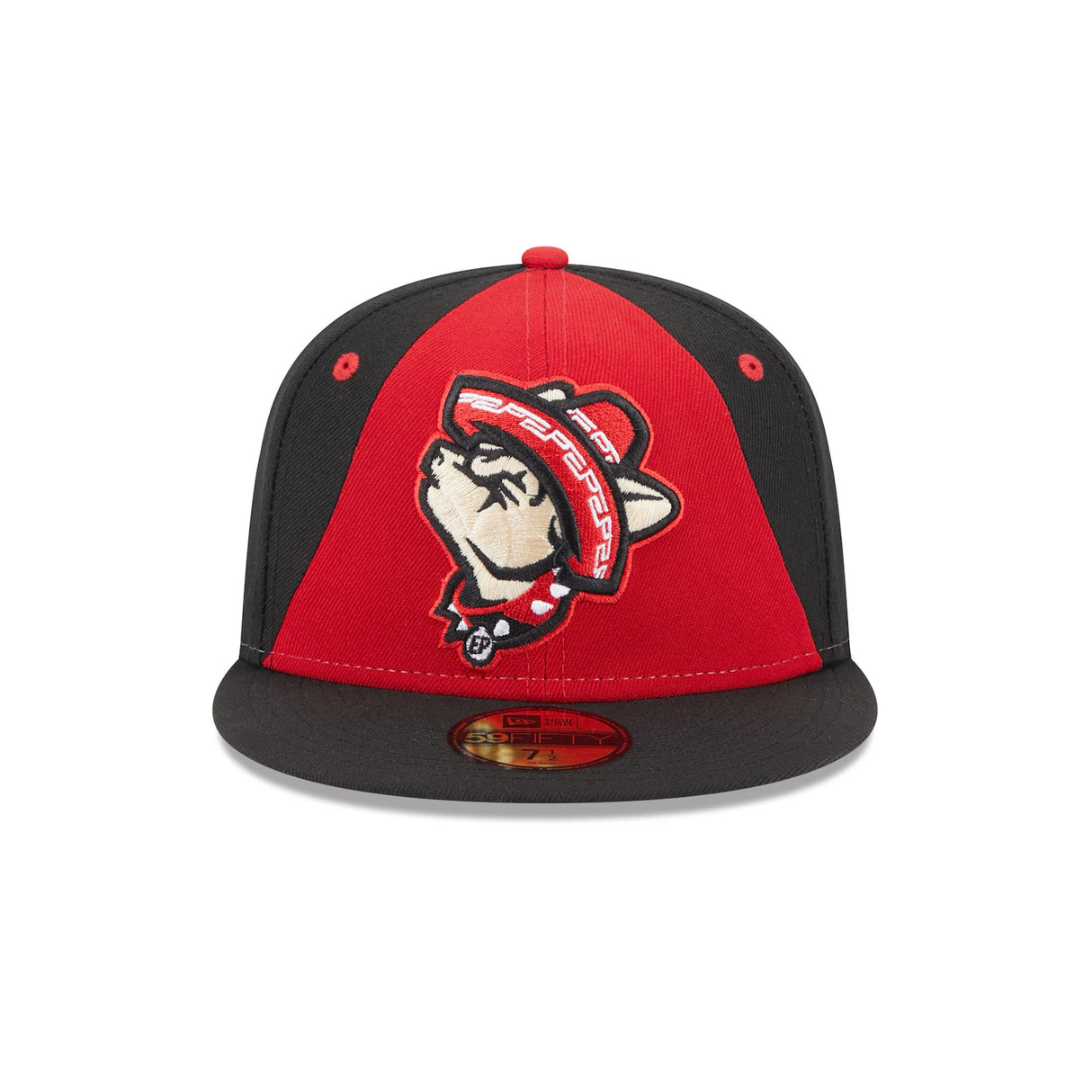 El Paso Chihuahuas Alternate Logo Red 59FIFTY Fitted Hat - New Era - 232605419334