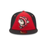 El Paso Chihuahuas Alternate Logo Red 59FIFTY Fitted Hat - New Era - 232605419334