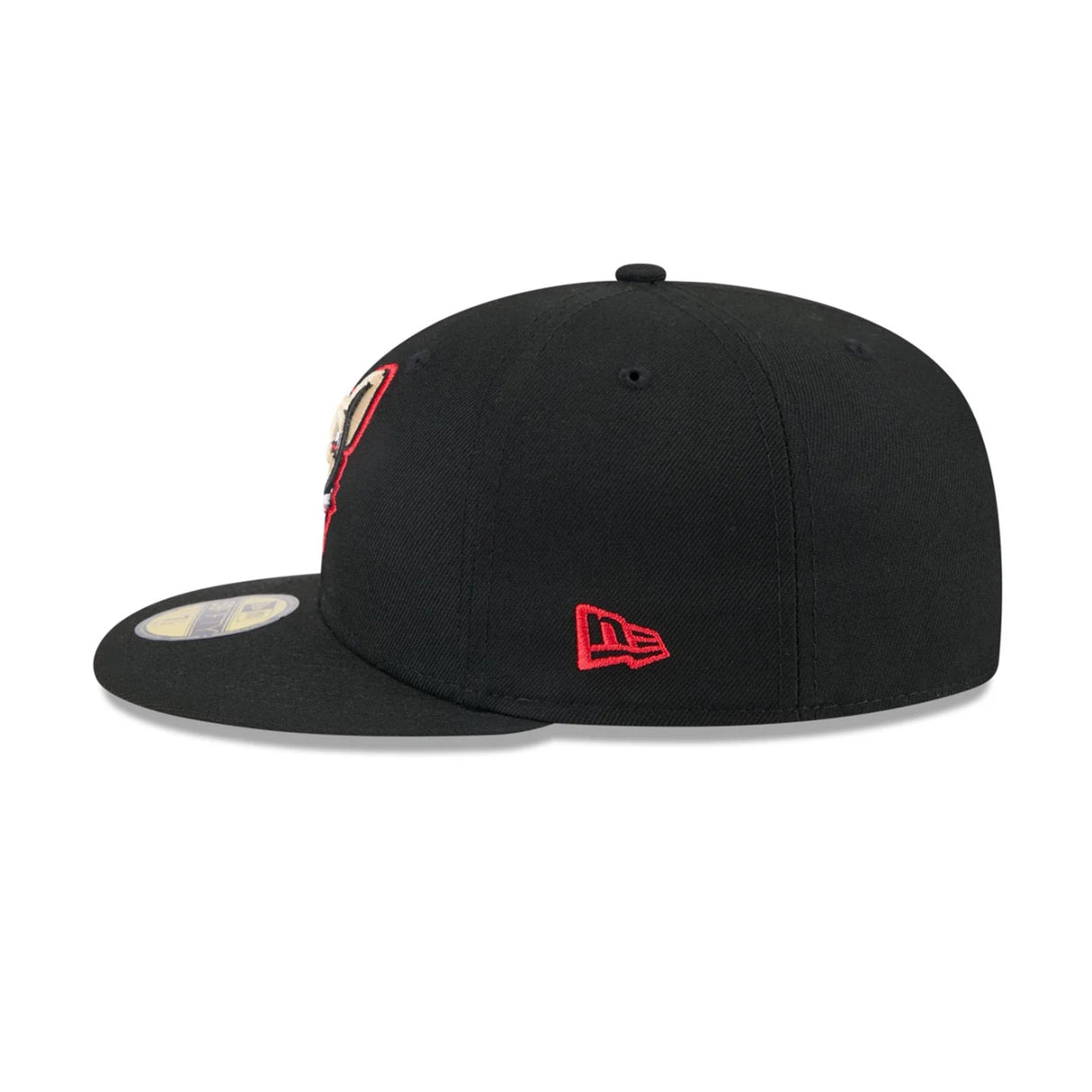 El Paso Chihuahuas Authentic Collection Black 59FIFTY Fitted Hat - New Era - 232602419301
