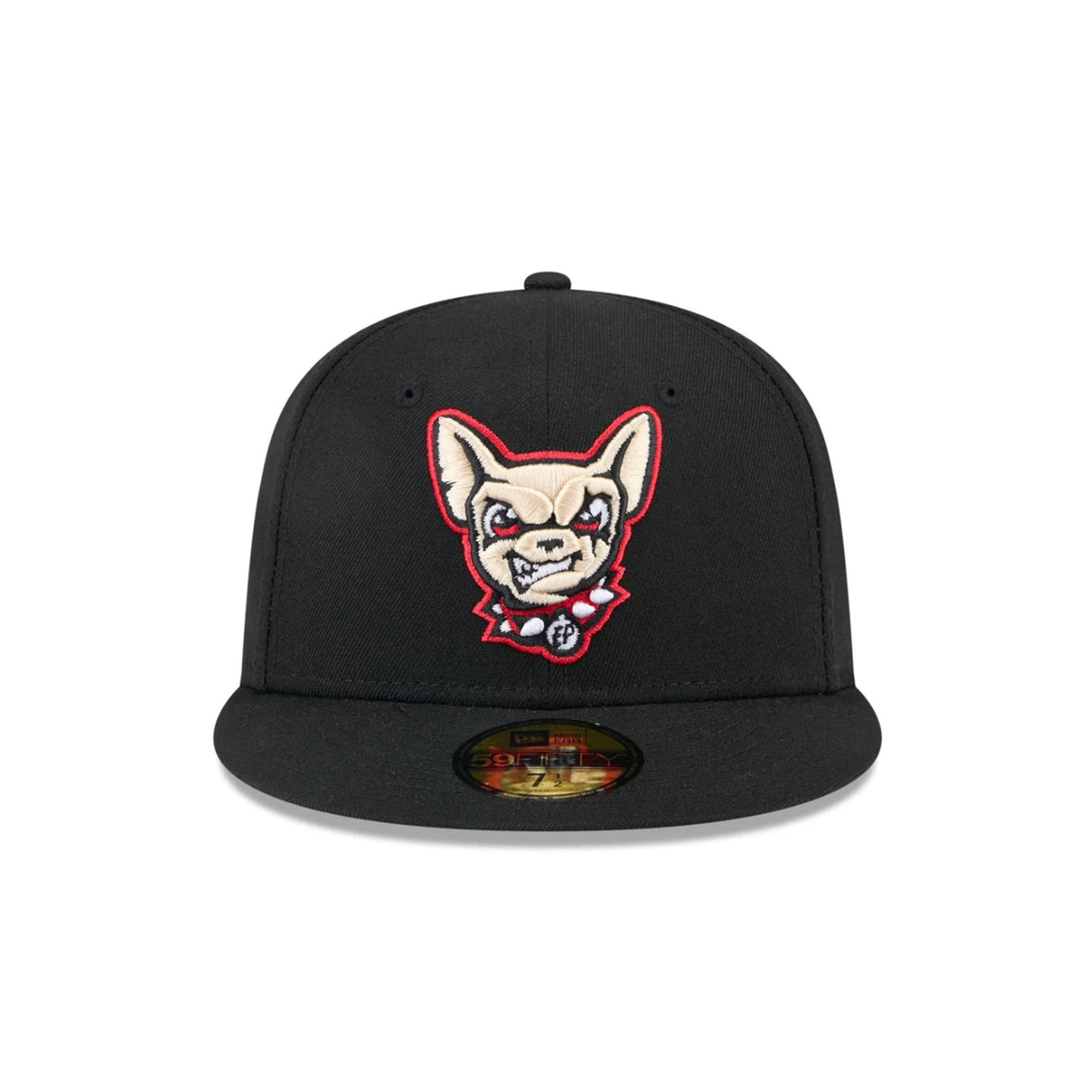 El Paso Chihuahuas Authentic Collection Black 59FIFTY Fitted Hat - New Era - 232602419301