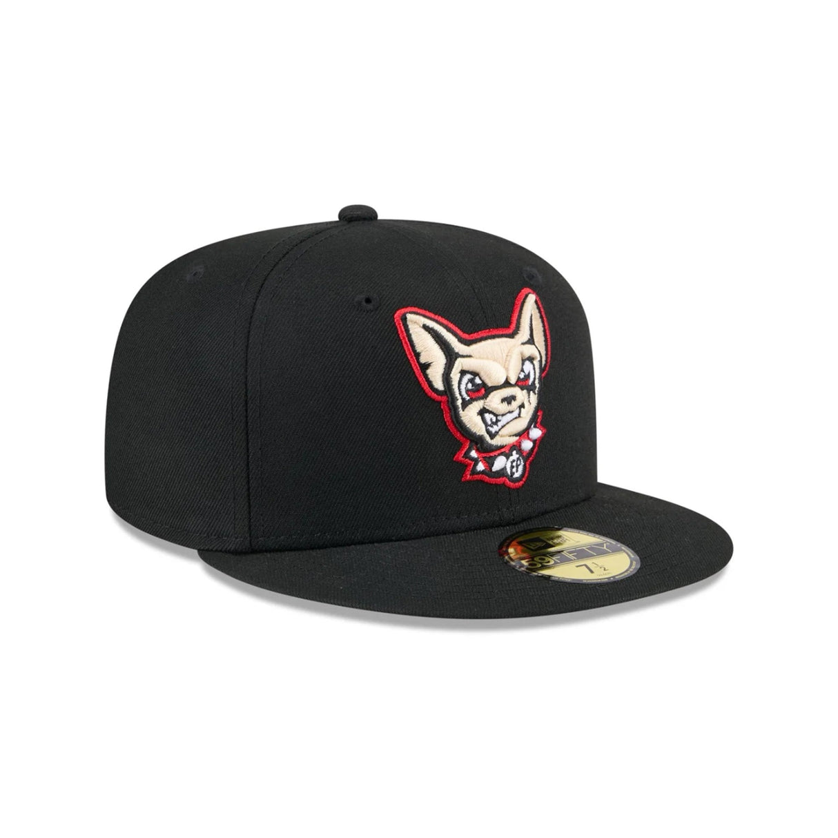 El Paso Chihuahuas Authentic Collection Black 59FIFTY Fitted Hat - New Era - 232602419301