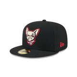 El Paso Chihuahuas Authentic Collection Black 59FIFTY Fitted Hat - New Era - 232602419301