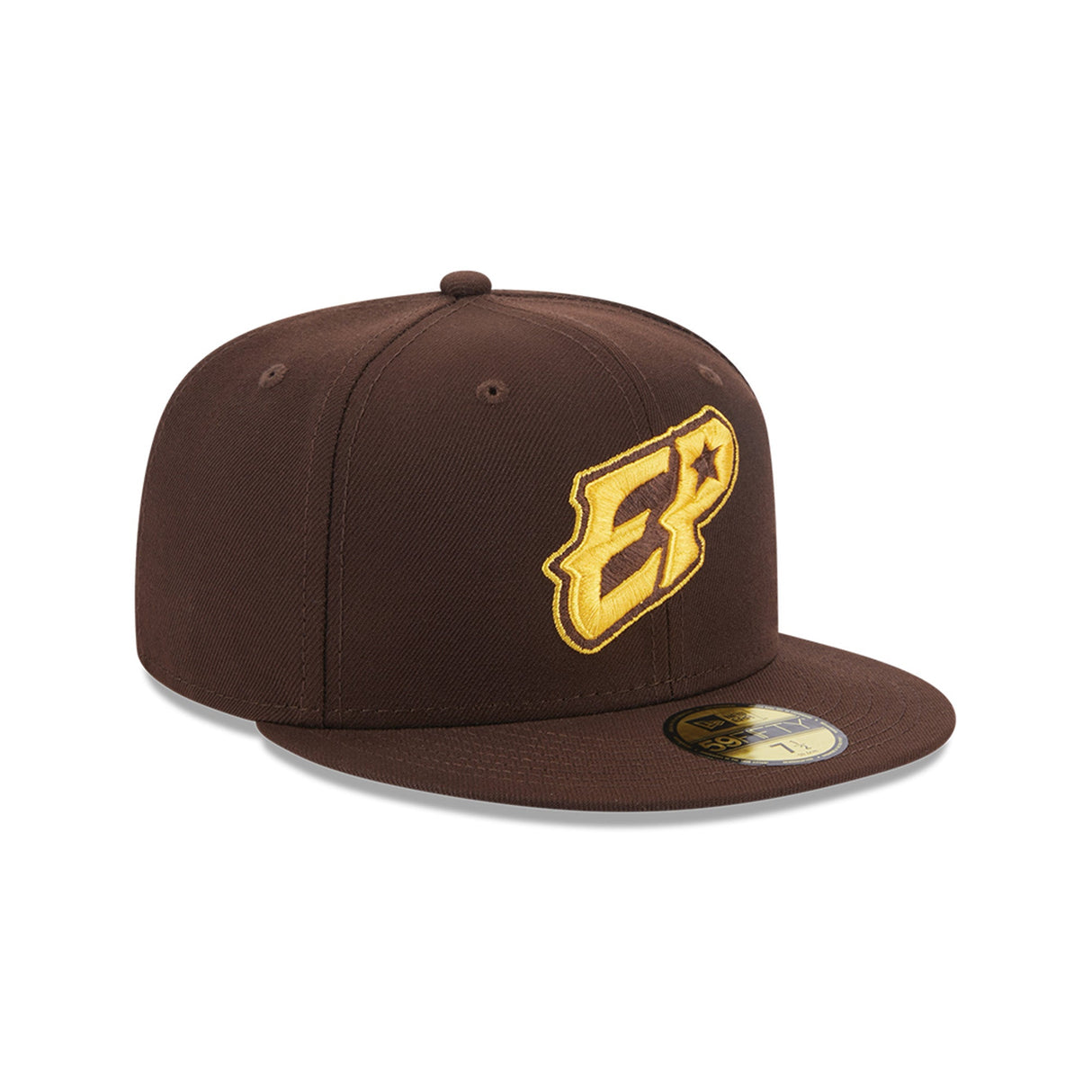 El Paso Chihuahuas Authentic Collection Brown 59FIFTY Fitted Hat - New Era - 232602419345