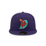 El Paso Chihuahuas Theme Night Purple 59FIFTY Fitted Hat - New Era - 2346419301